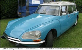 Citroën DS 23 Break´74 blau Lagune Blue 1:43