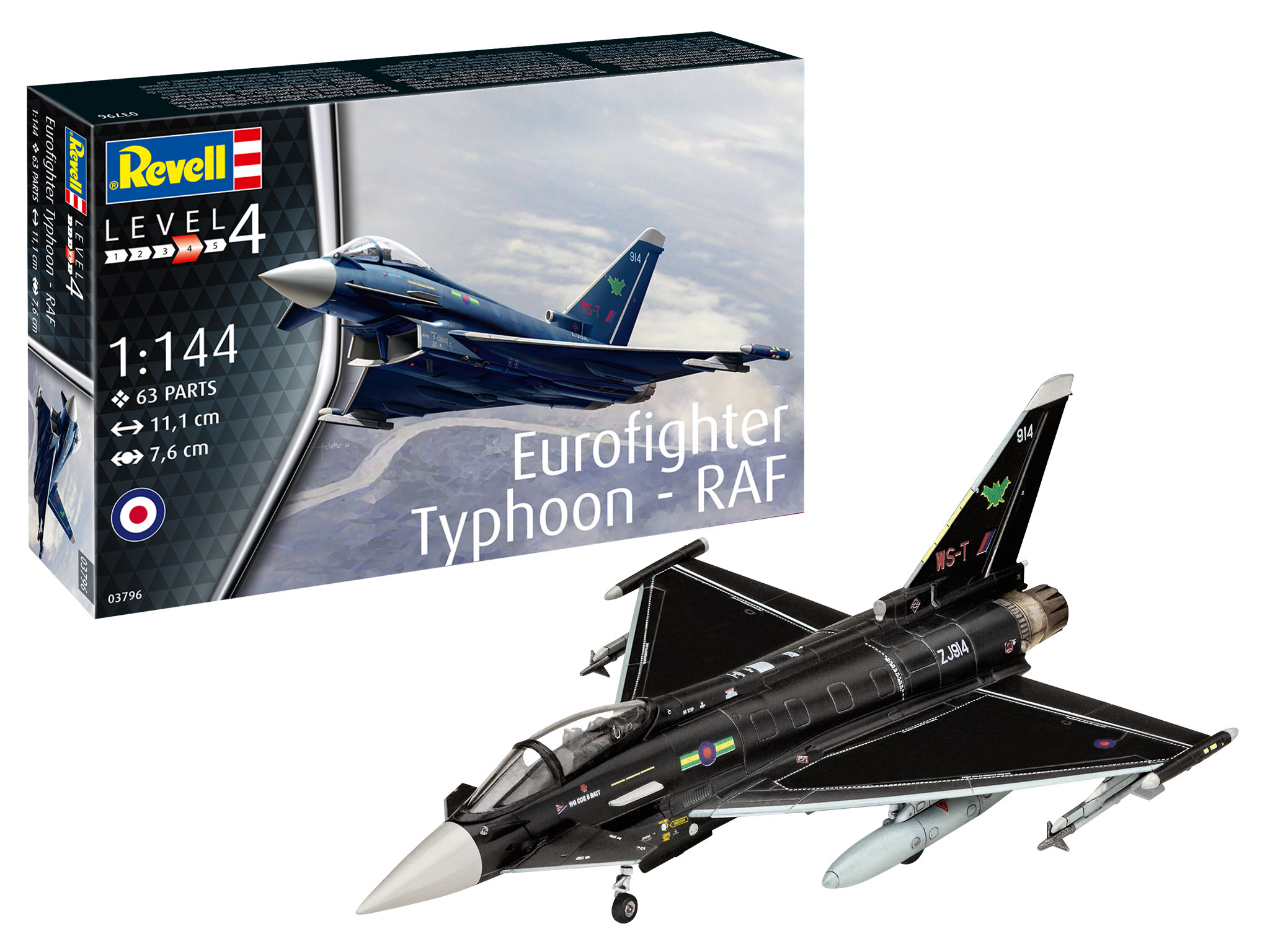 1:144 Eurofighter Typhoon RAF
