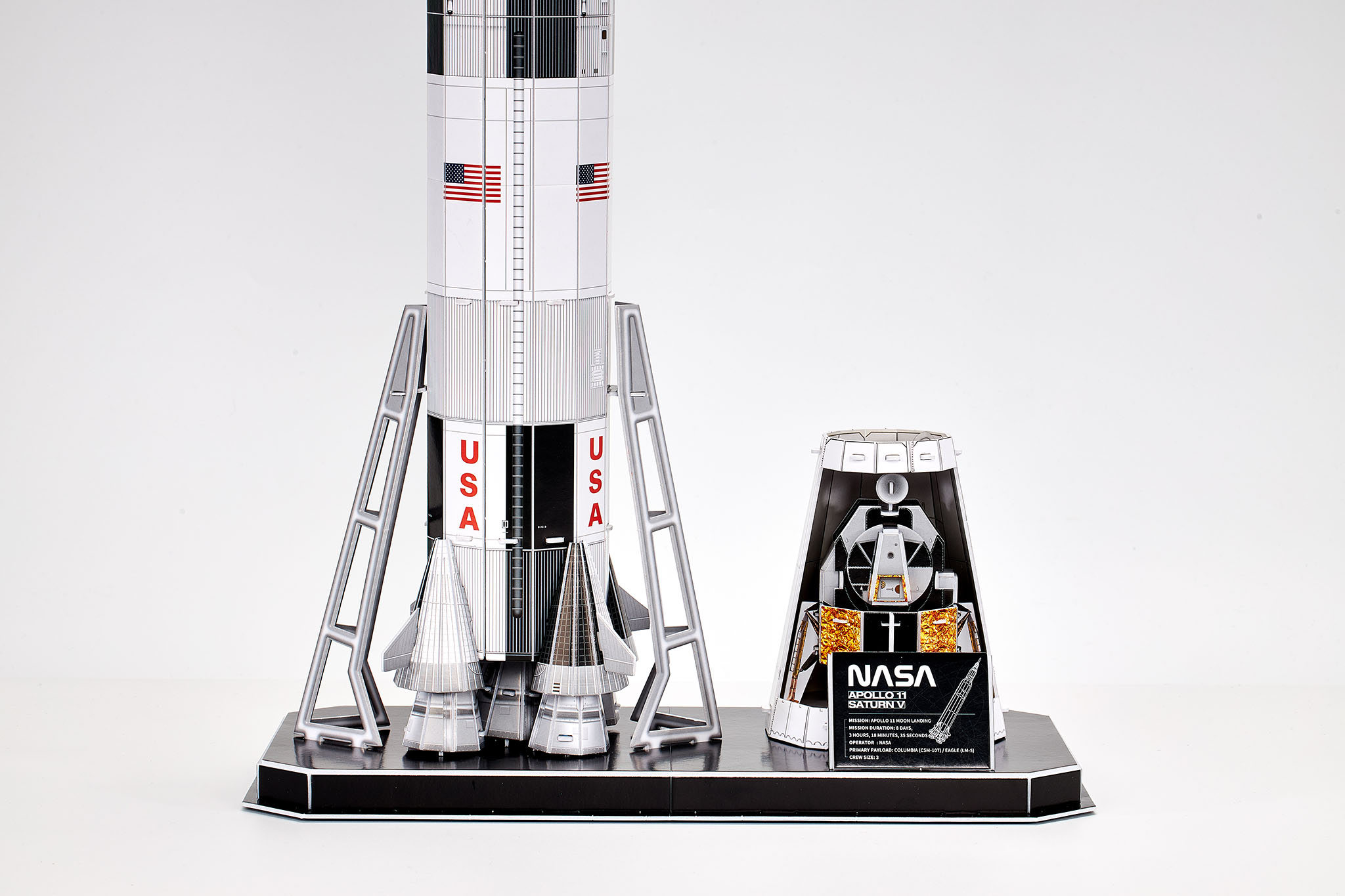 3D Puzzle Apollo 11 Saturn V 