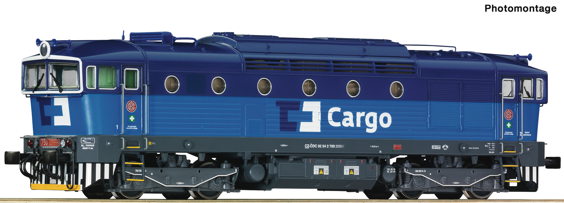 CD Cargo Diesellok 750 DC Ep.VI