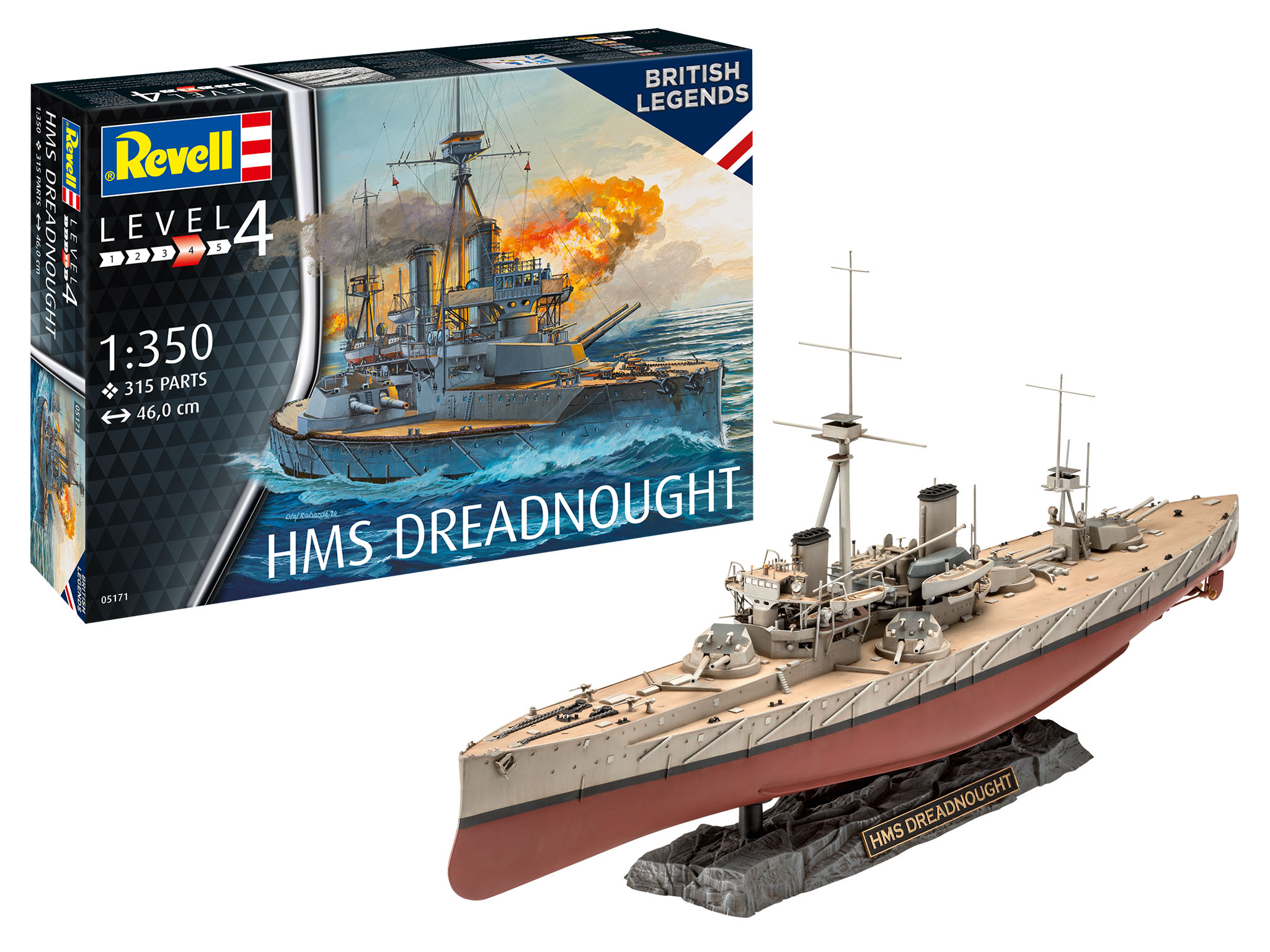 1:350 HMS Dreadnought 