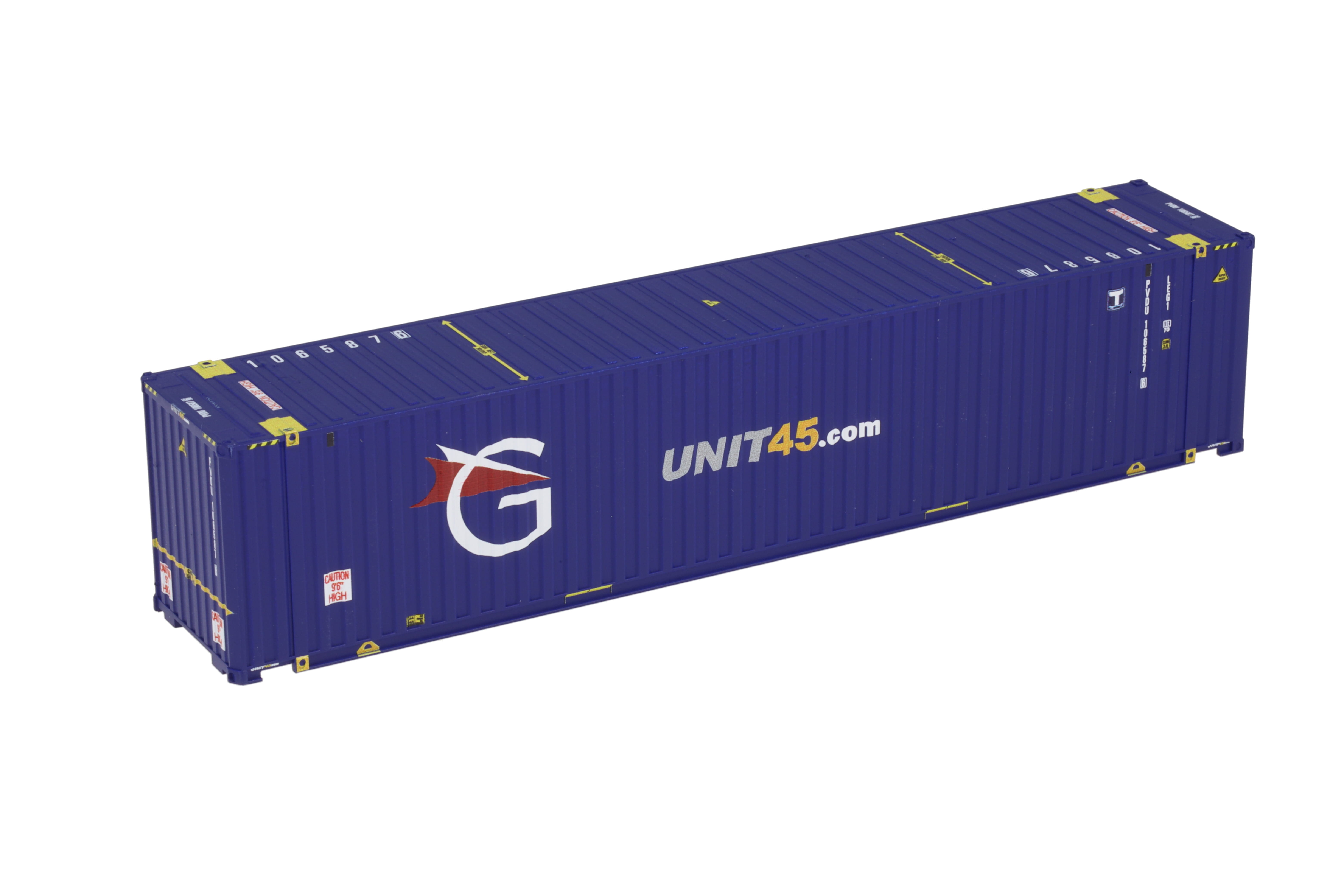 1:87 45´ Container UNIT45 mit Zusatzlogo "Gopet Trans", WB-A HC (Euro), # PVDU 106587