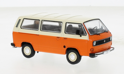 VW T3 Caravelle`1981orange/b orange/ beige 1:43