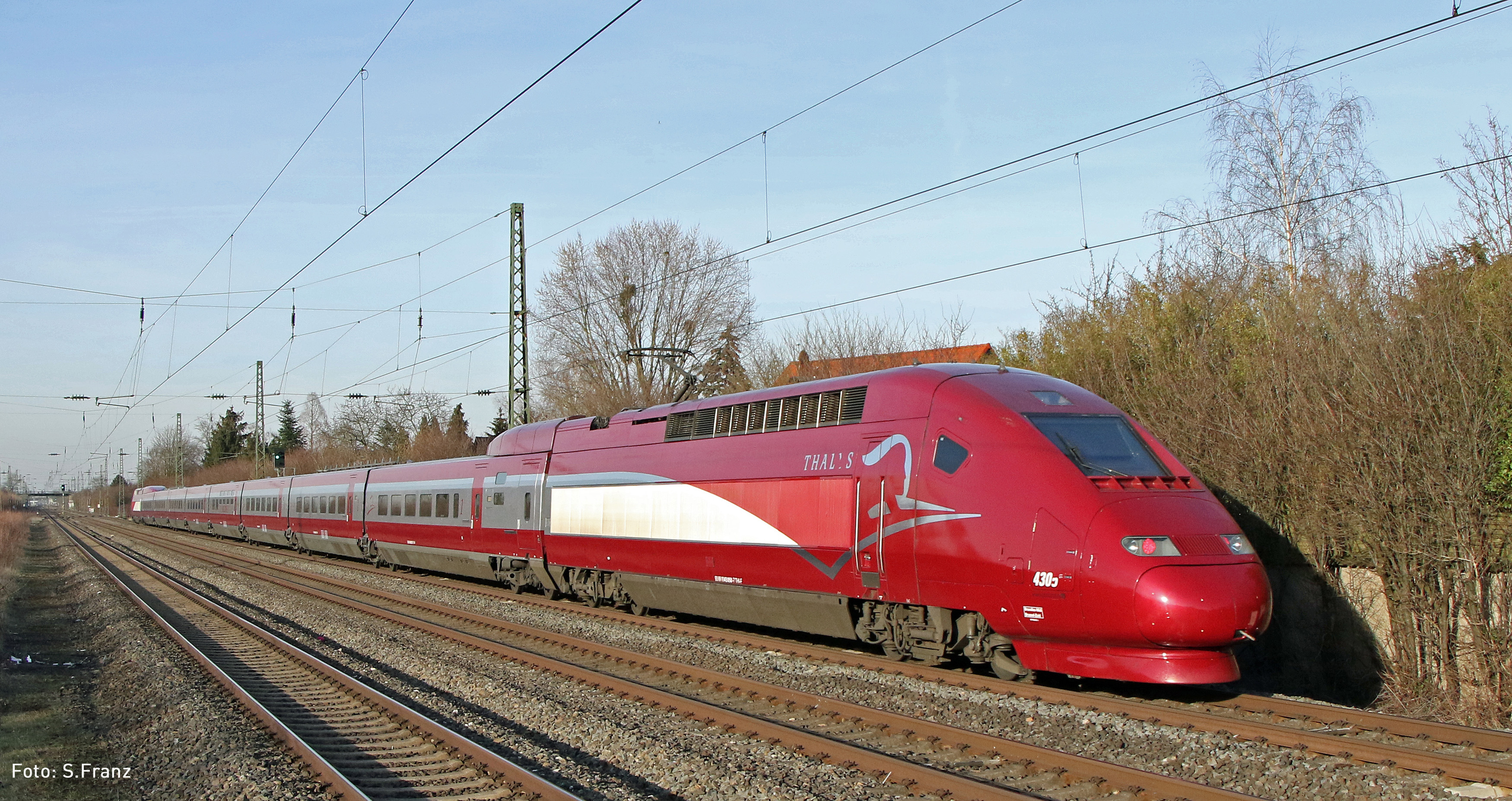 TGV Thalys 10tlg. Spur N PBKA neues Design, Ep.VI