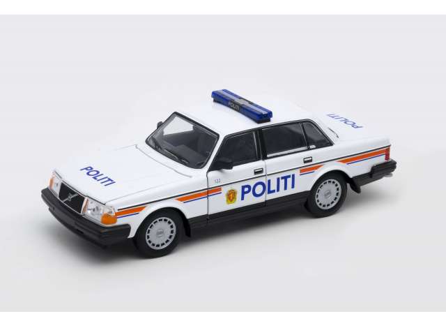 Volvo 240 GL Norway Police 1:24