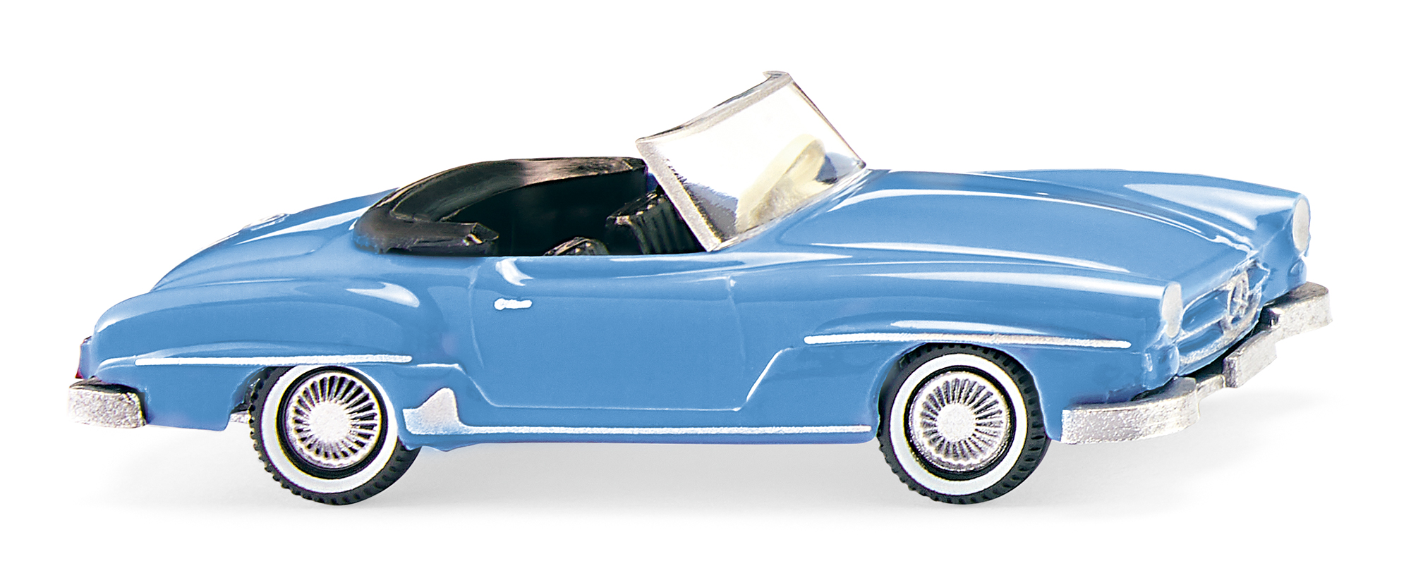 Mercedes 190 SL Cabrio blau Wohlstandscabrio mit Hingucker-Garantie Baujahr: 1955-63