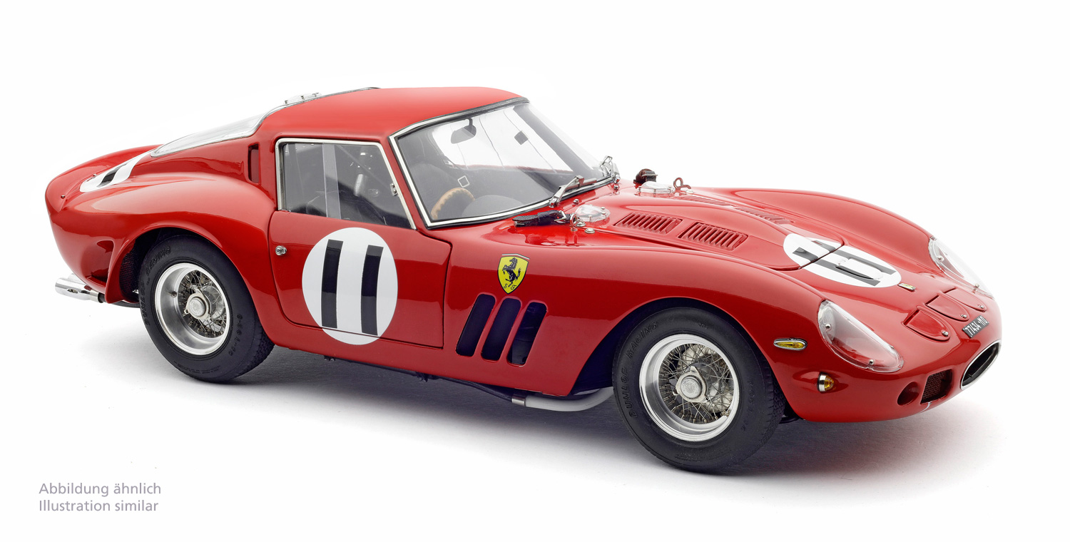 Ferrari 250 GTO 1000km Paris #11 `1962J. Surtees/ M.Parkes 1:18