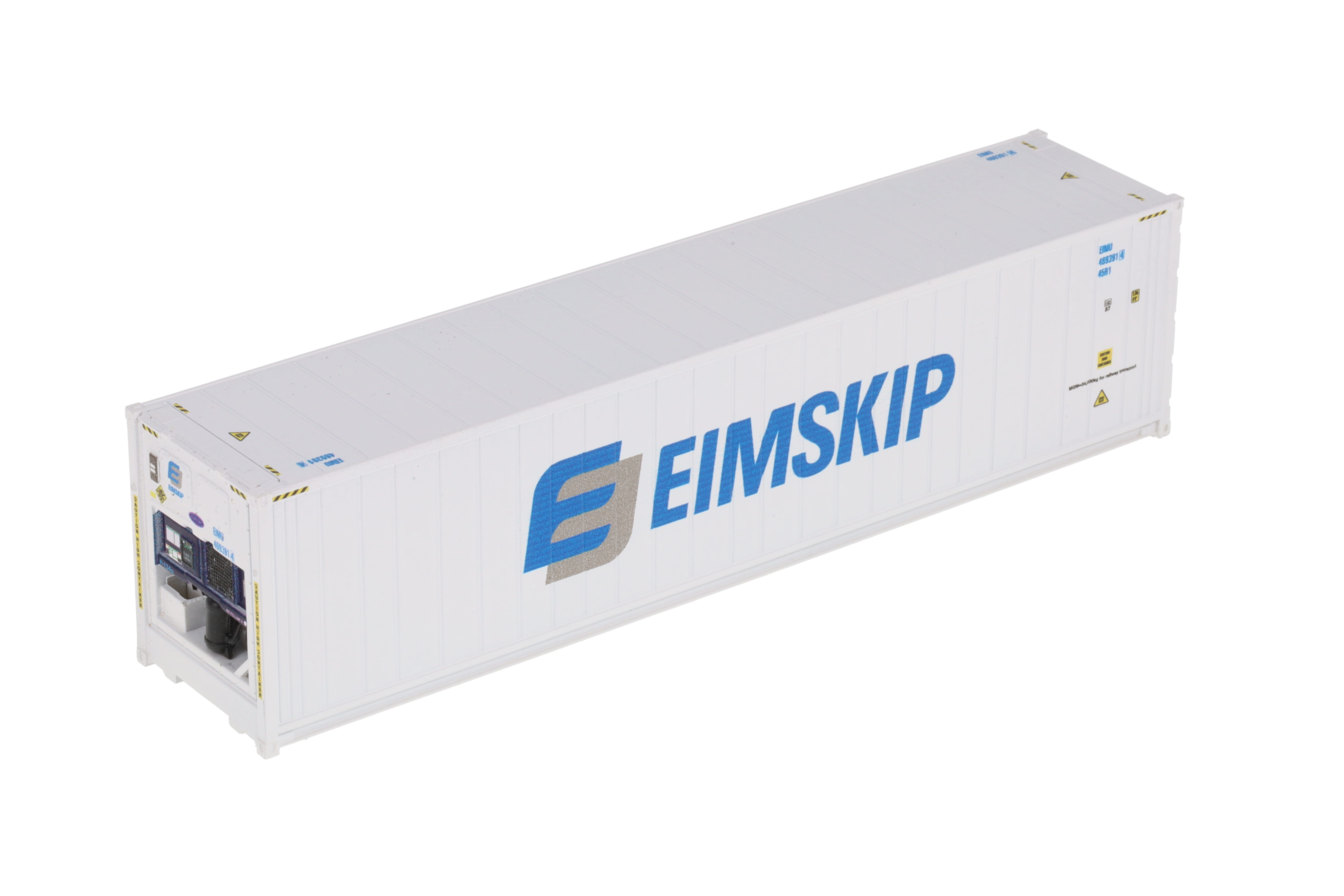1:87 40´ Reefer EIMSKIP neues Logo, Kühl-Container, ISO 45R1, # EIMU 469391