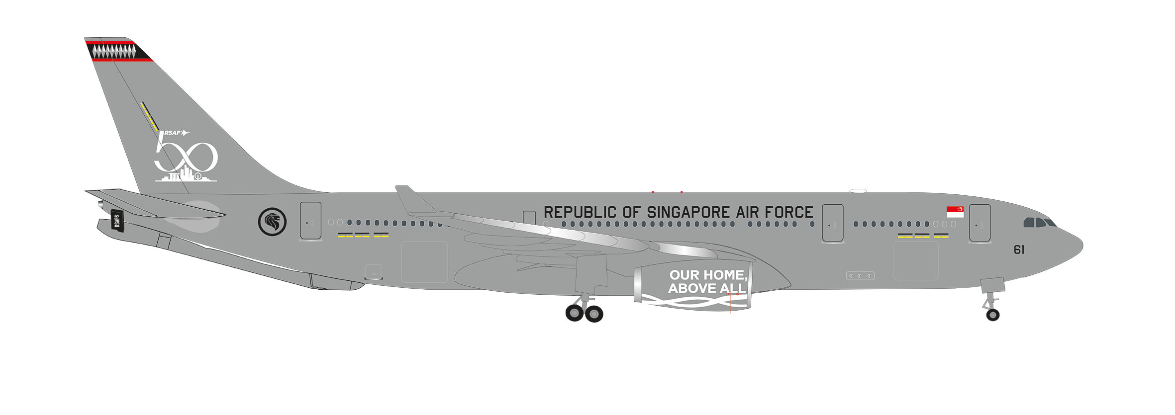 A330MRTT Singapore AF - 50th 