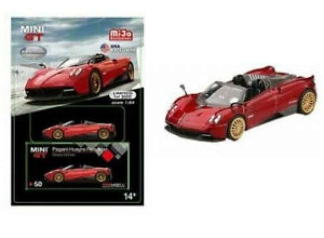 Pagani Huayra Roadster rosso monza 2018 Linkslenker 1:64