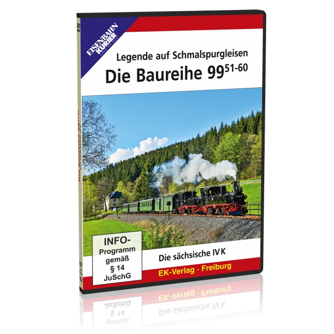 DVD Die Baureihe 99.51-60 Die sächsische IVk - Legende auf Schmalspurgleisen