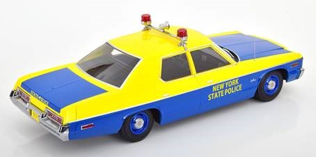Dodge Monaco New York State Police 1974 blau 1:18