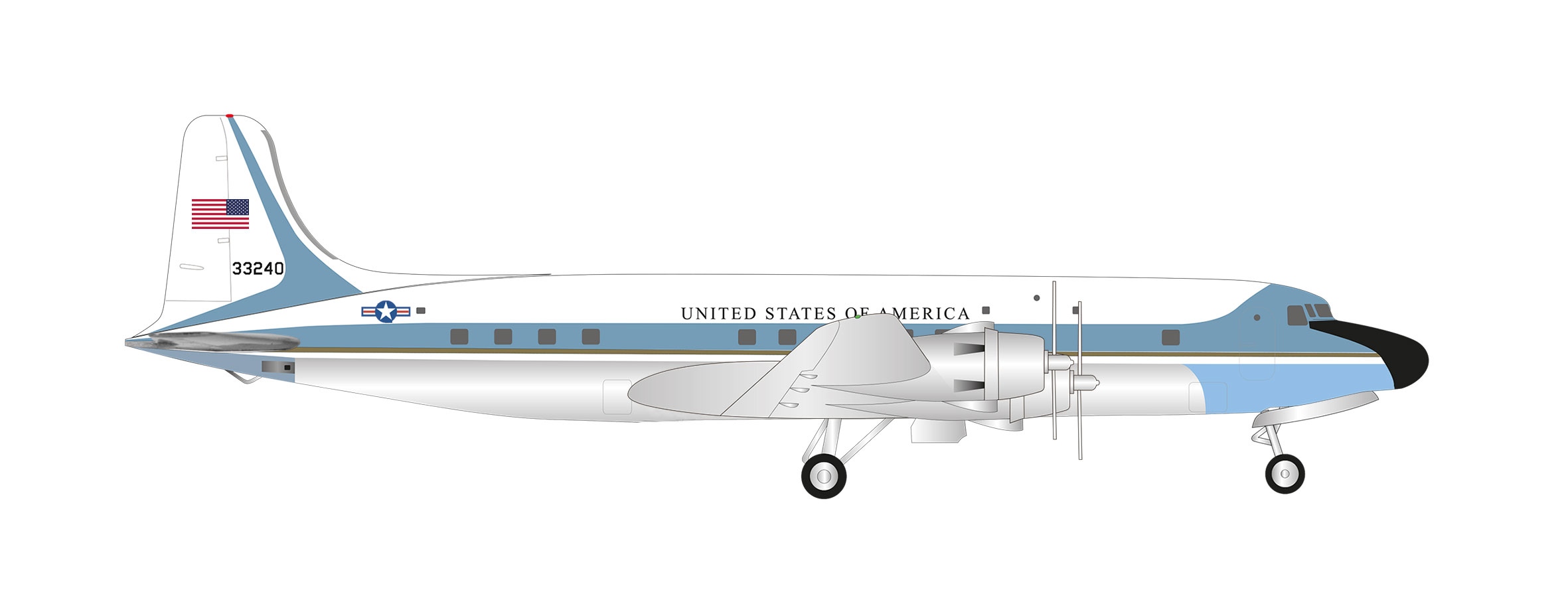 U.S. Air Force Douglas VC-11 "Air Force One"