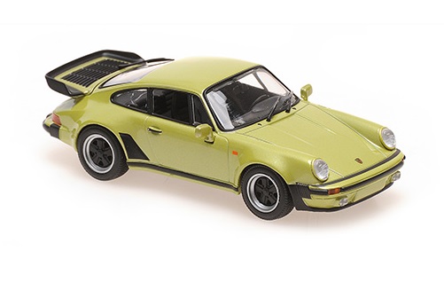 Porsche 911Turbo 3.3(930)`77 grün metallic `1977 1:43
