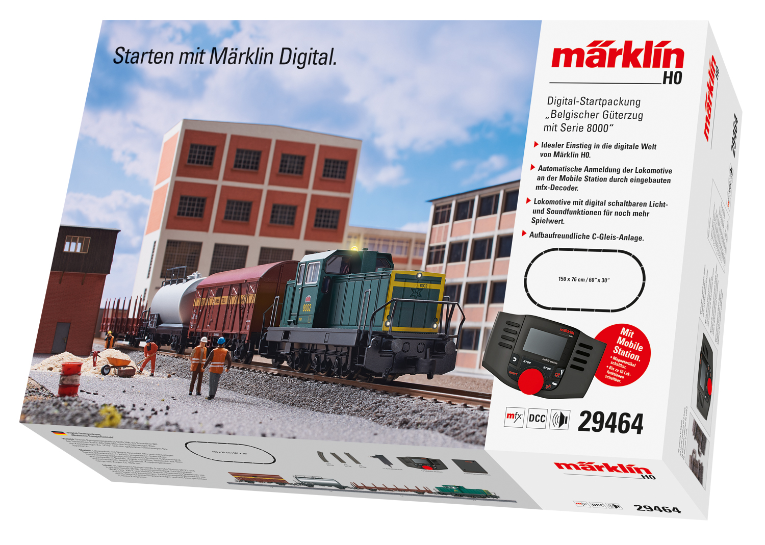 Digital Startset SNCB Diesellok mit Sound Mobile Station 2