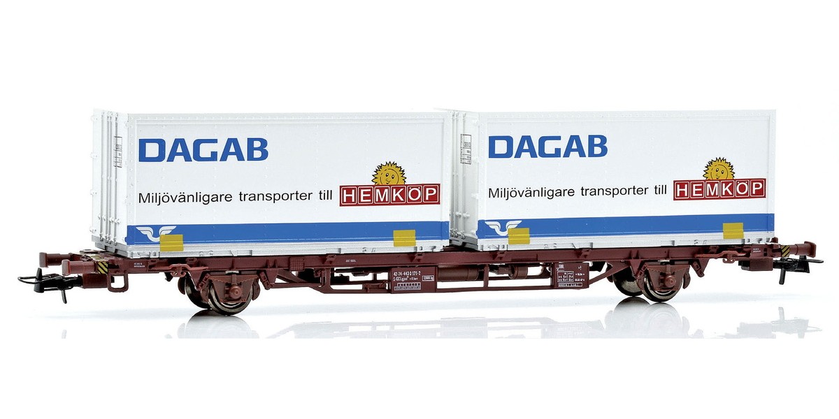 NSB Containerwagen DAGAB 