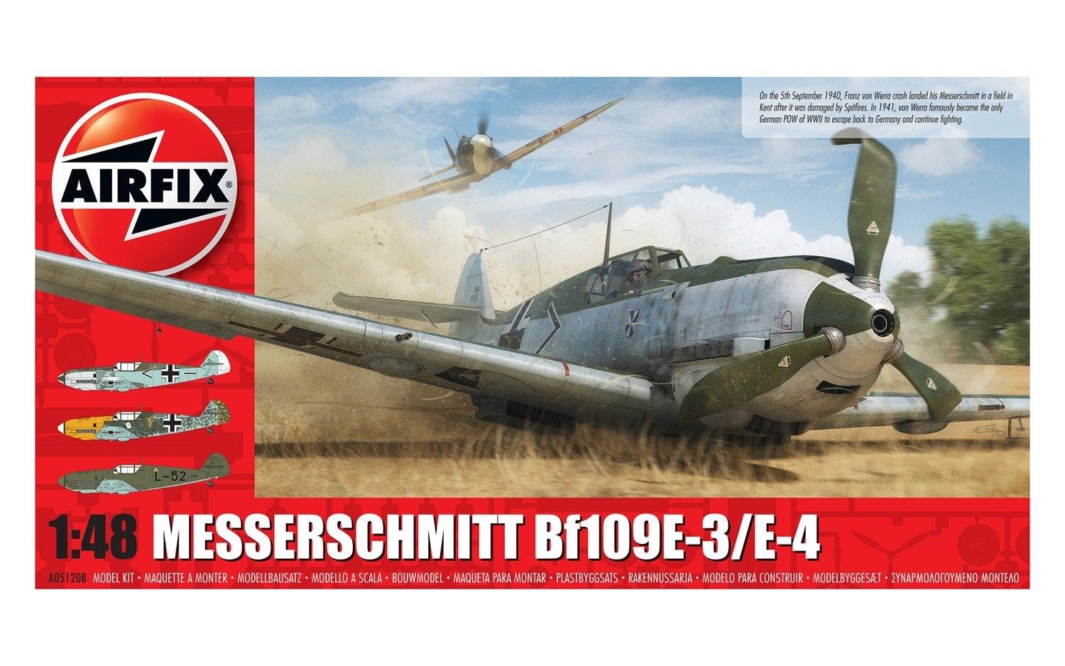 1:48 Messerschmitt Me109 E-4/ E-1