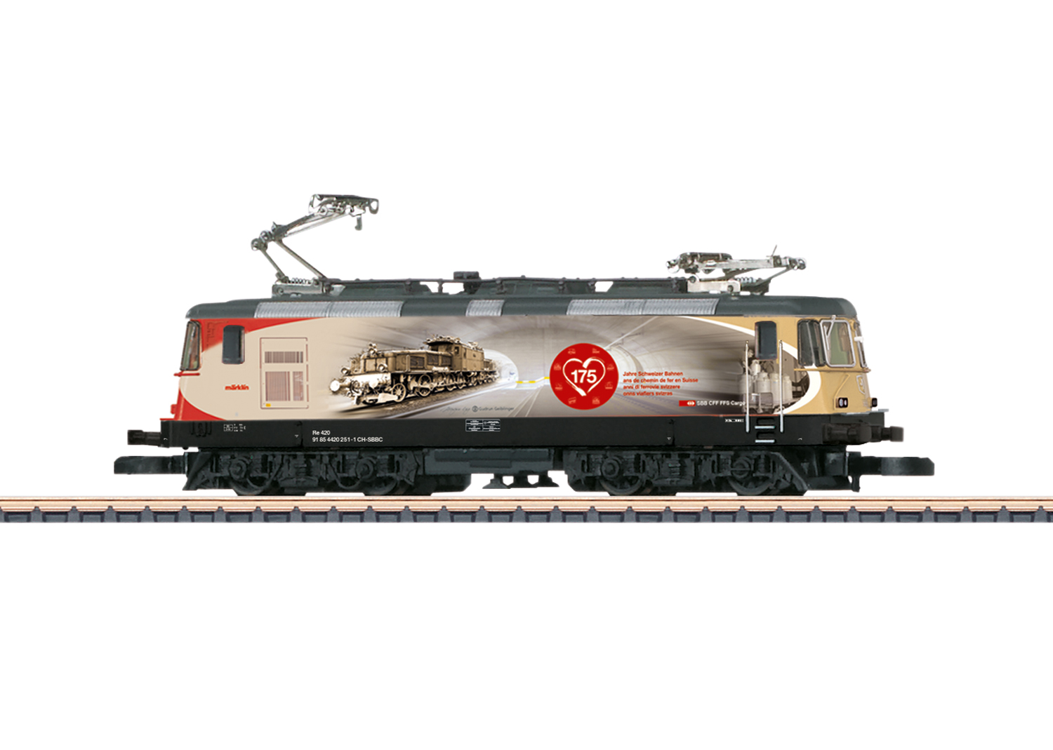 SBB E-Lok Re420 "175 Jahre schweizer Eisenbahn" Ep.VI