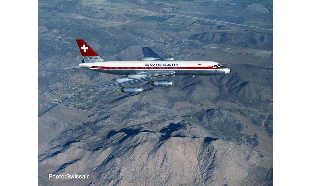Convair CV-990 Swissair Coronado