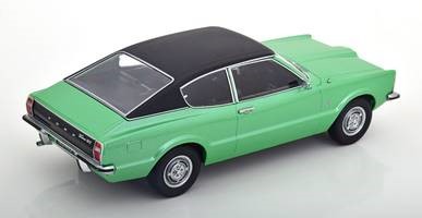 Ford Taunus L Coupe`1971grün grün mit schwarzem Dach 1:18