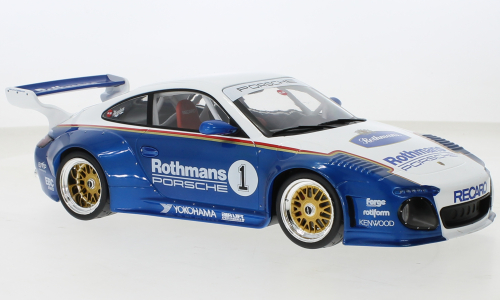 Porsche911(997) RWB`2020 weiß Old&New weiss/Dekor Rothm. 1:18