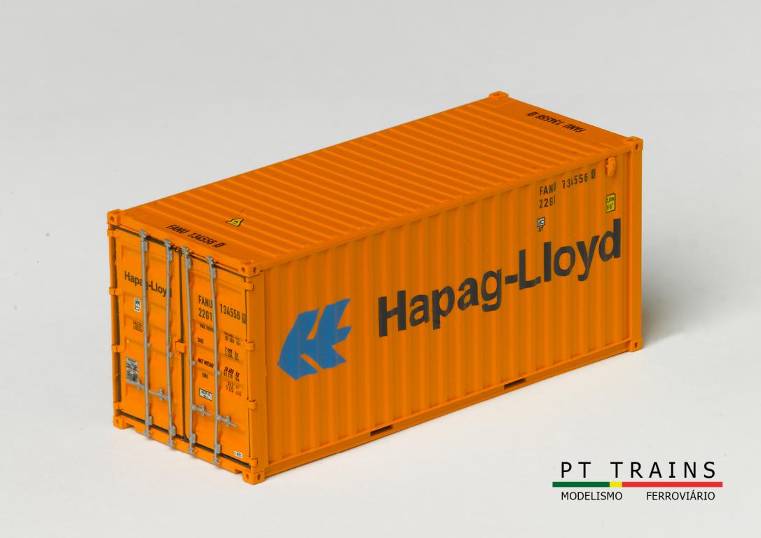 1:87 20´DV Container HAPAG- LLOYD, Behälternummer: FANU 1345560