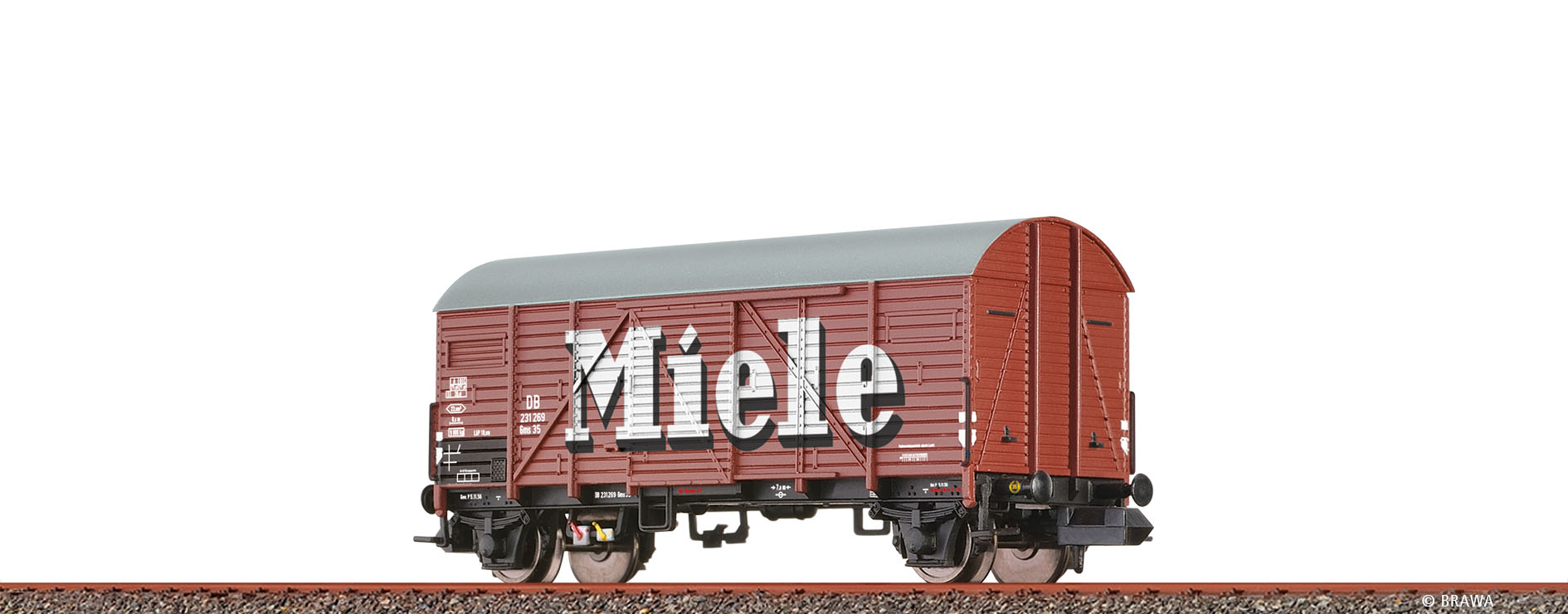 DB gedeckter Güterwagen Ep.III "Miele"
