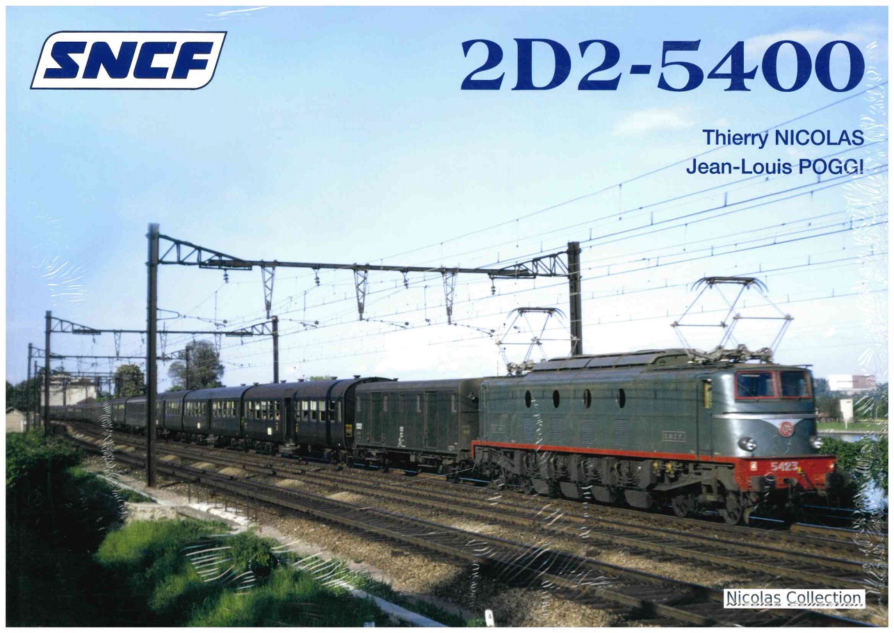 Buch SNCF 2D2 5400 Thierry Nicolas Collection