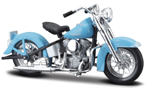 Harley Davidson 74FL Hydra18 Hydra Glide`1953 hellblau 1:18