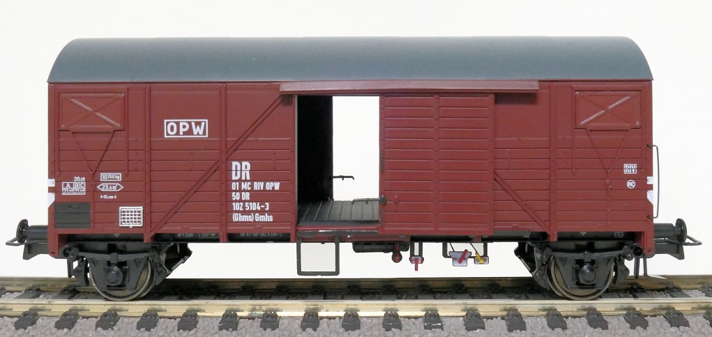 DB gedeckter Güterwagen Ep.IV