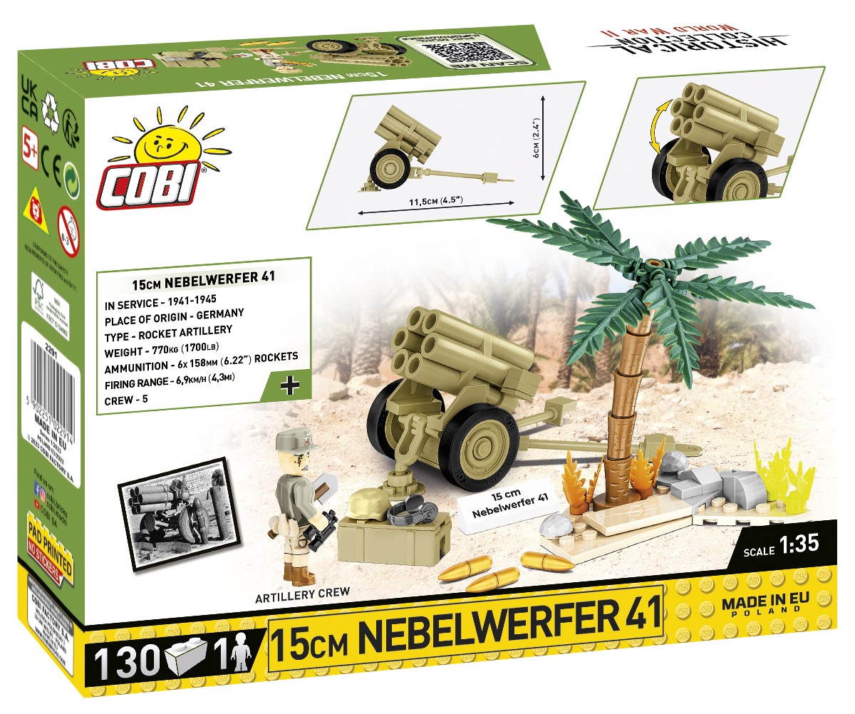 Nebelwerfer 41 Deutsches Afrika Korps