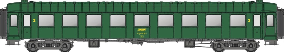SNCF Personenwagen OCEM B9 Ep.IVa