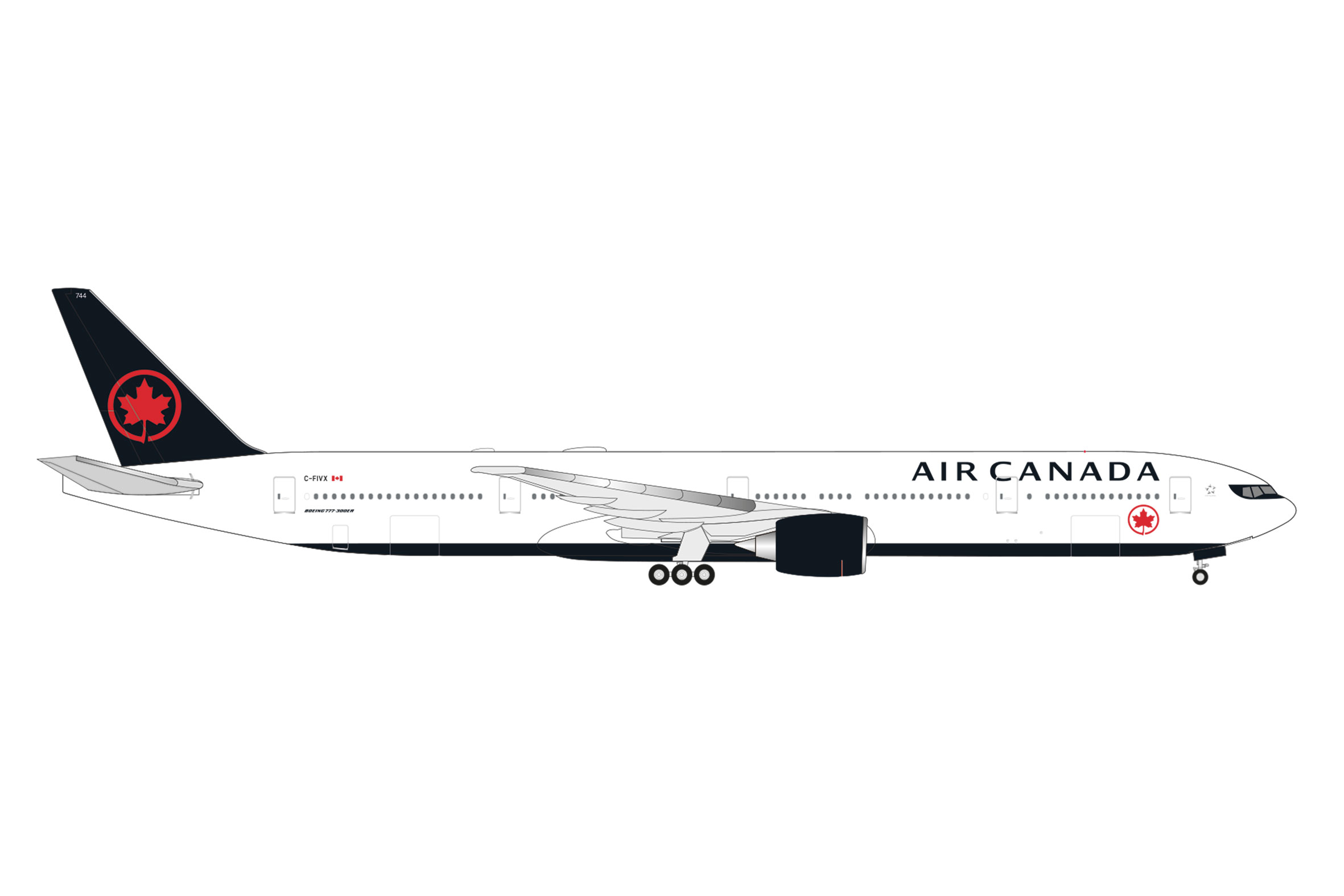 Boeing 777-300ER Air Canada 1:500