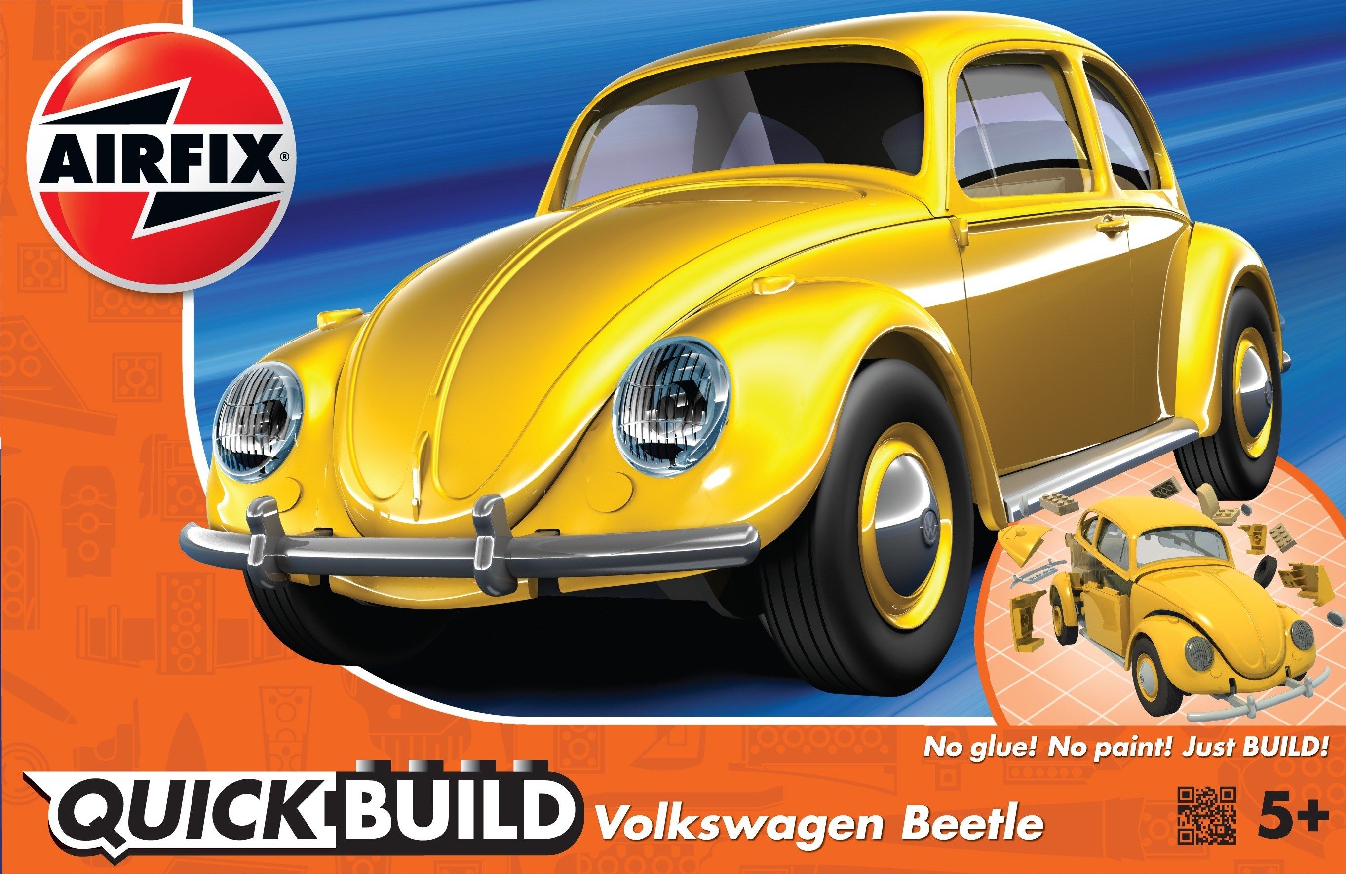Quickbuid VW Käfer gelb 