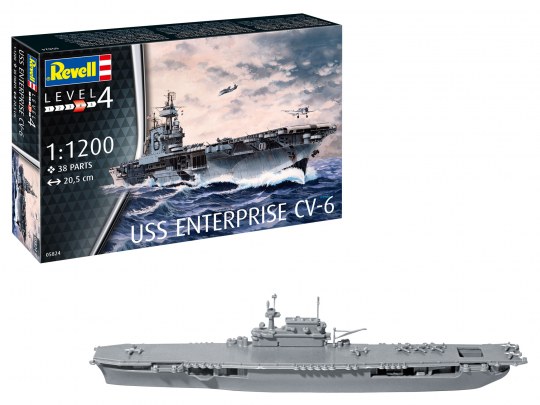 1:1200 USS Enterprise 
