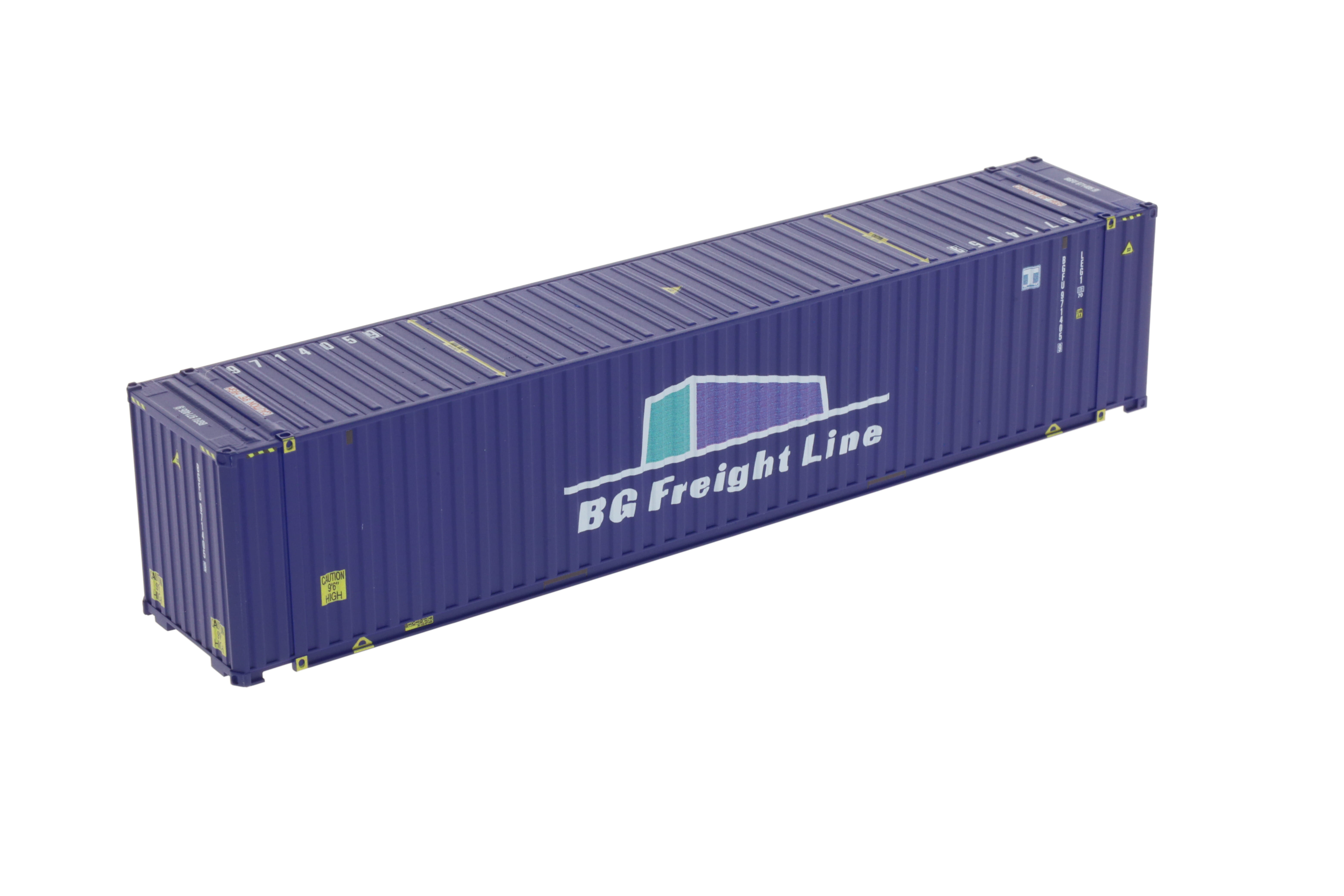 1:87 45´ Container BG FREIGHT -LINE, WB-A HC (Euro), # BGFU 971405