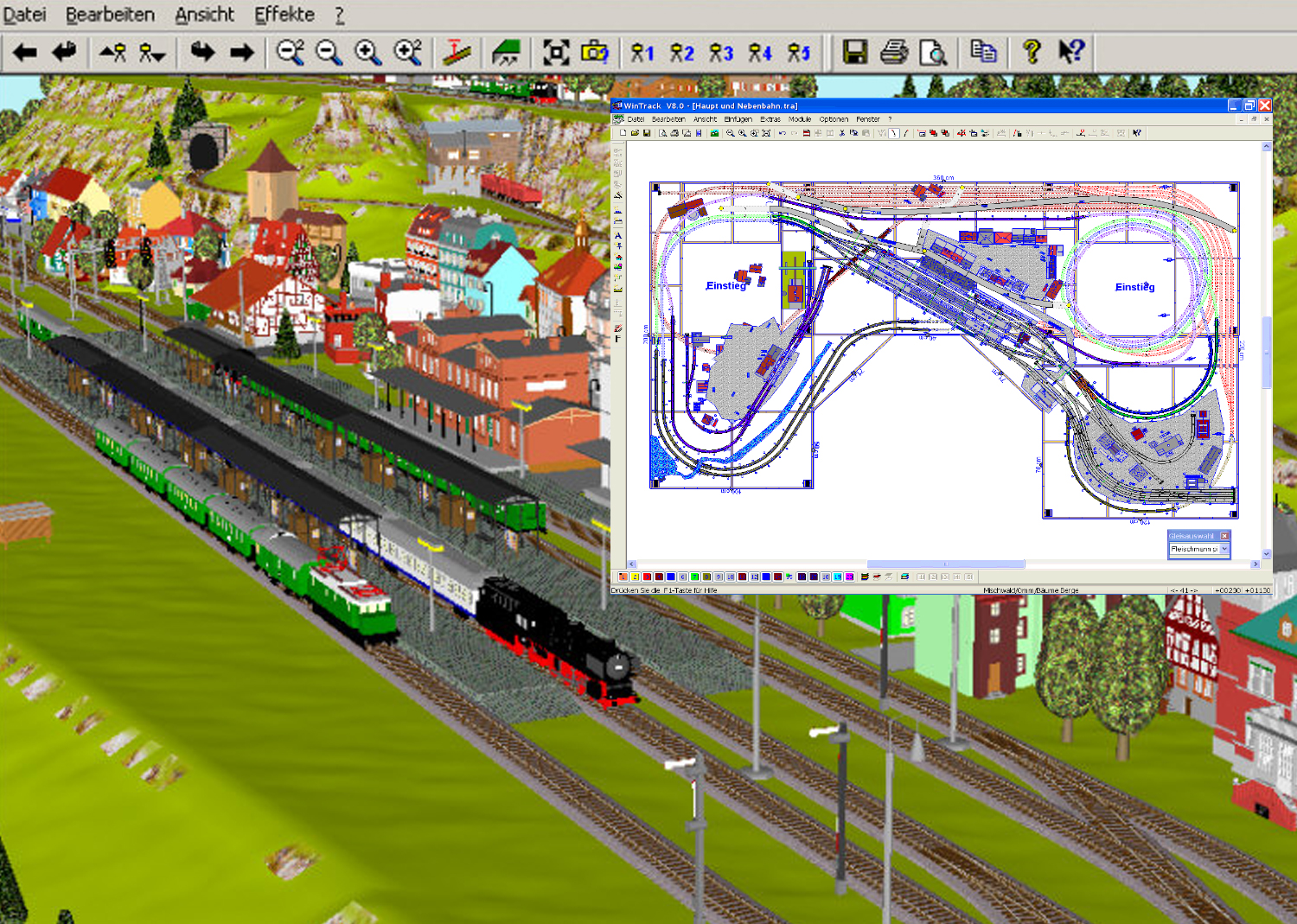 Gleisplanung-Software 2D/3D Version 11.0