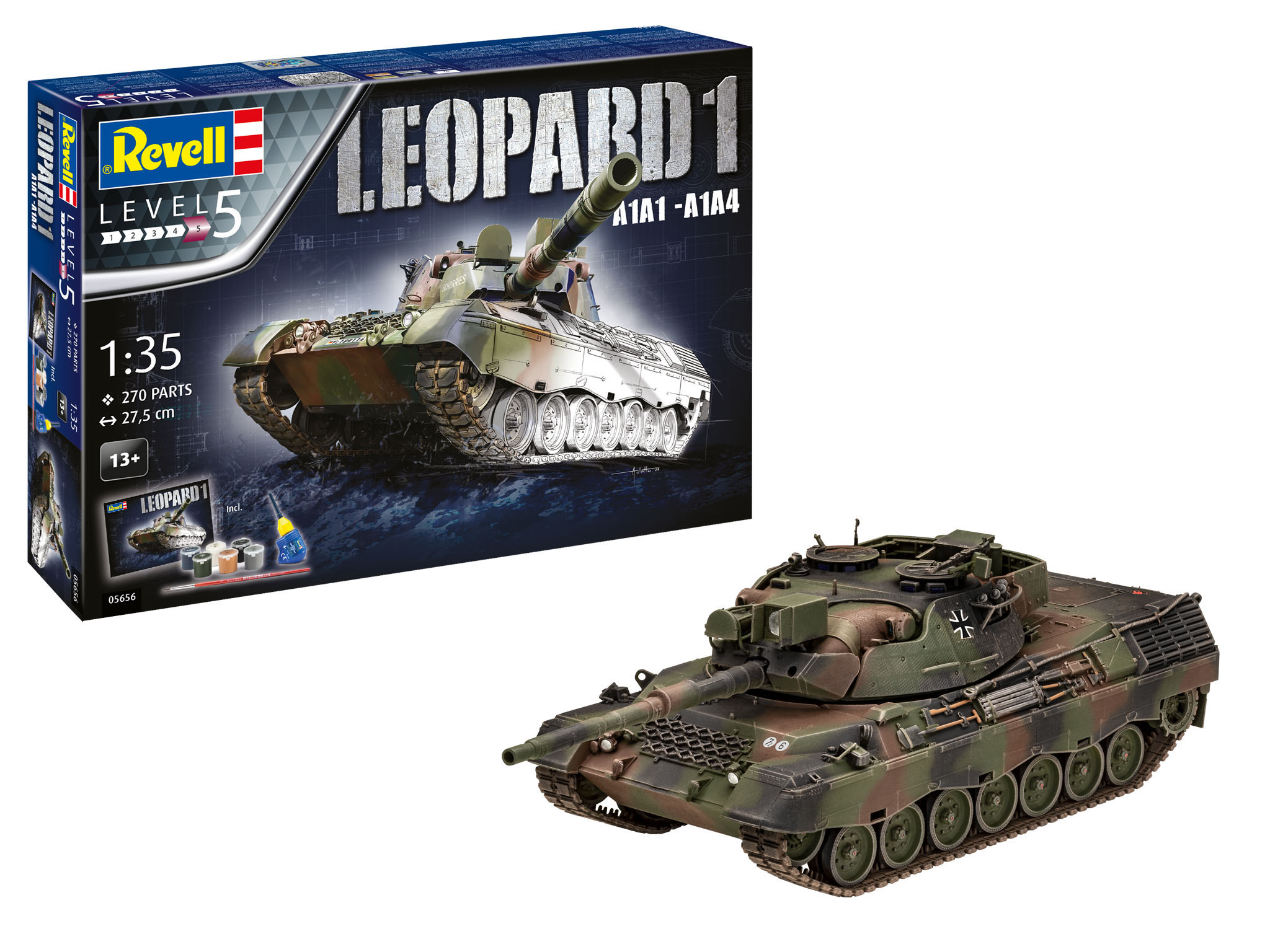 1:35 Geschenkset Leopard 1 A1A1 - A1A4