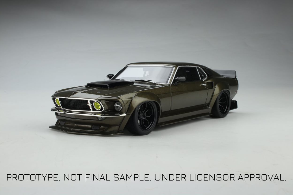Ford Mustang Prior Design Candy Brown 1:18