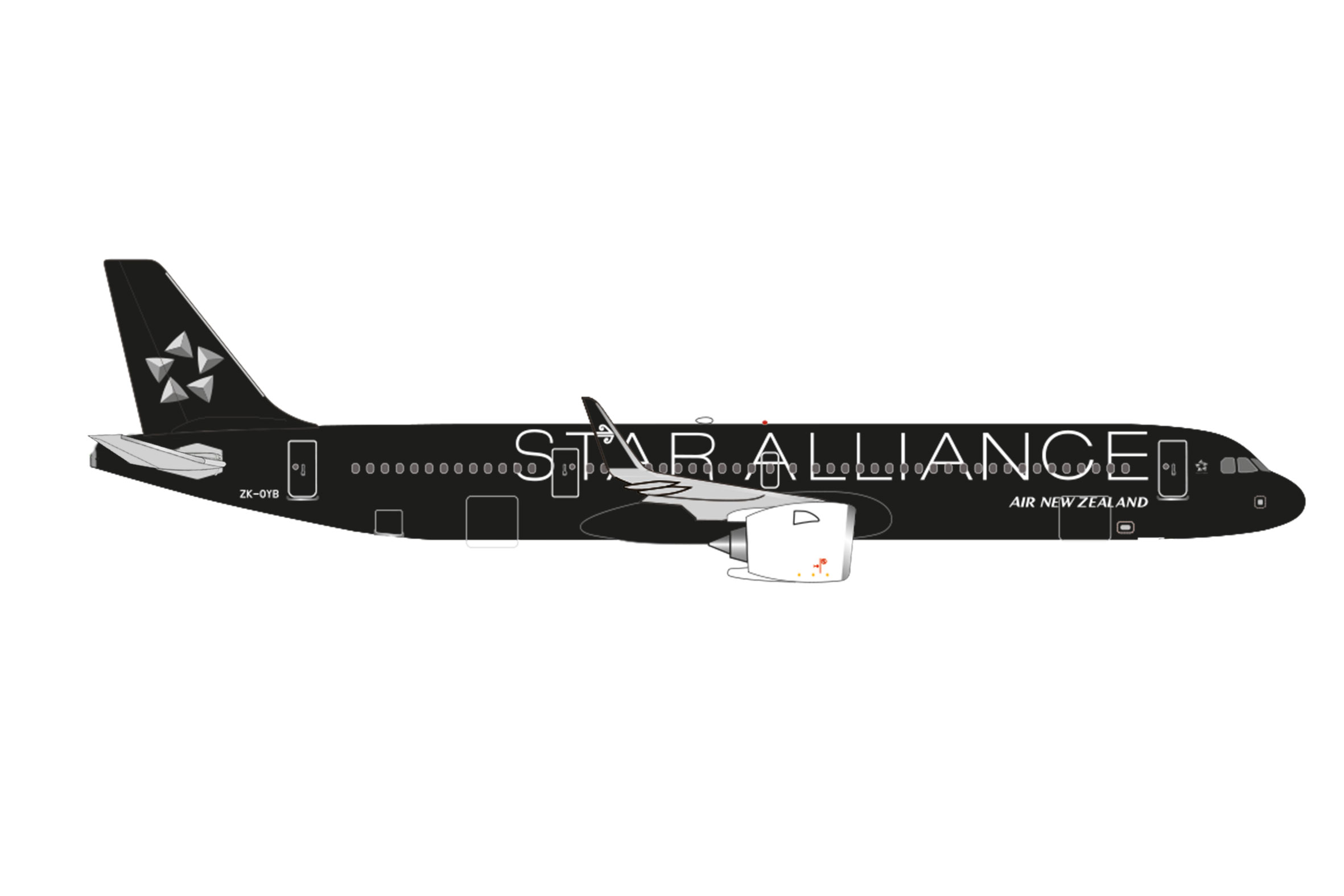 A321neo Air New Zeal. StarAll 