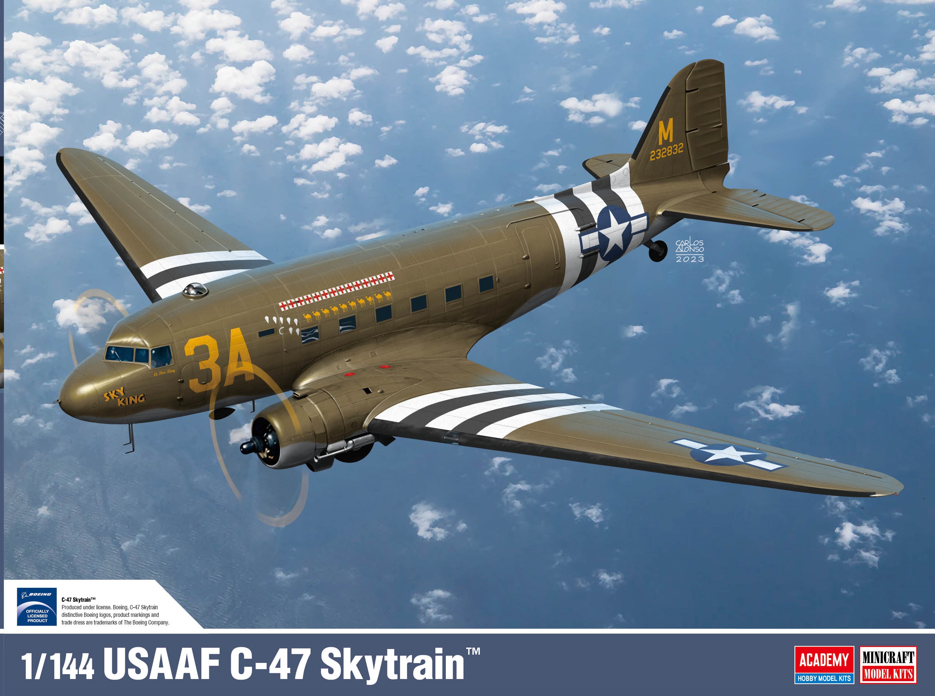 1:144 USAAF C-47 Skytrain 
