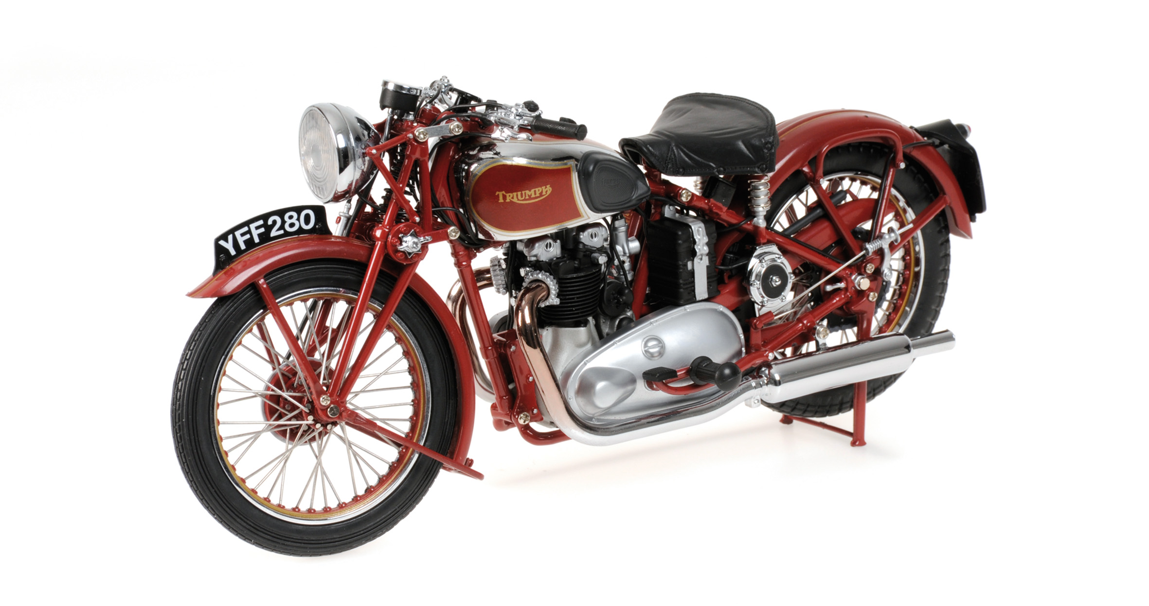 Triumph Speed Twin`1939rot 12 1:12