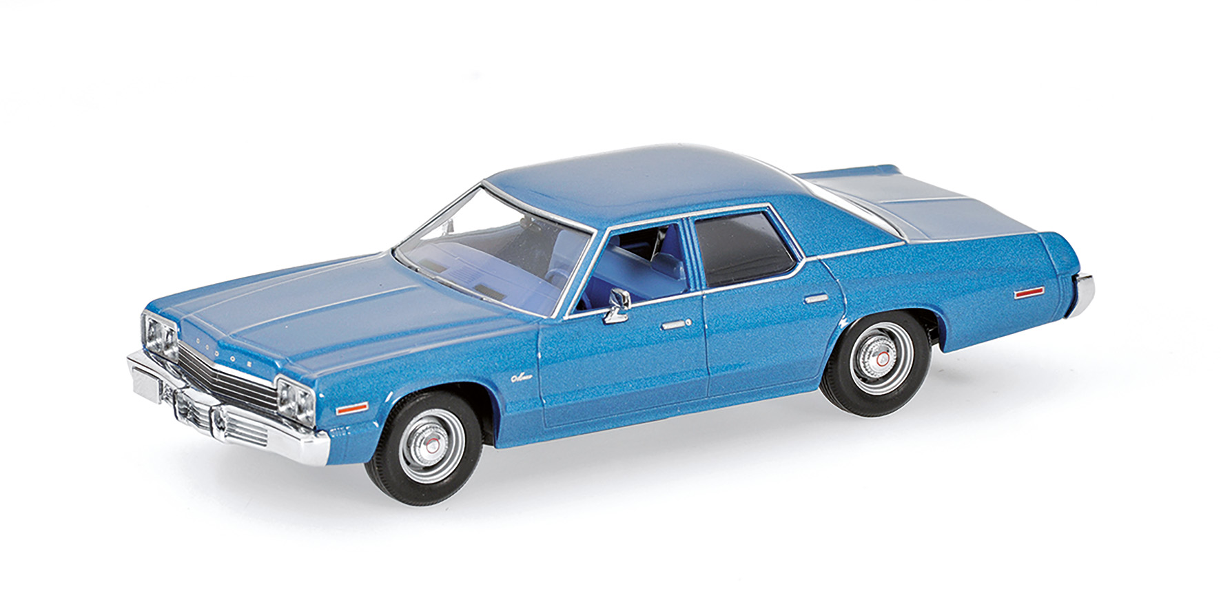 Dodge Monaco`1974 blau metall metallic 1:87 ABS