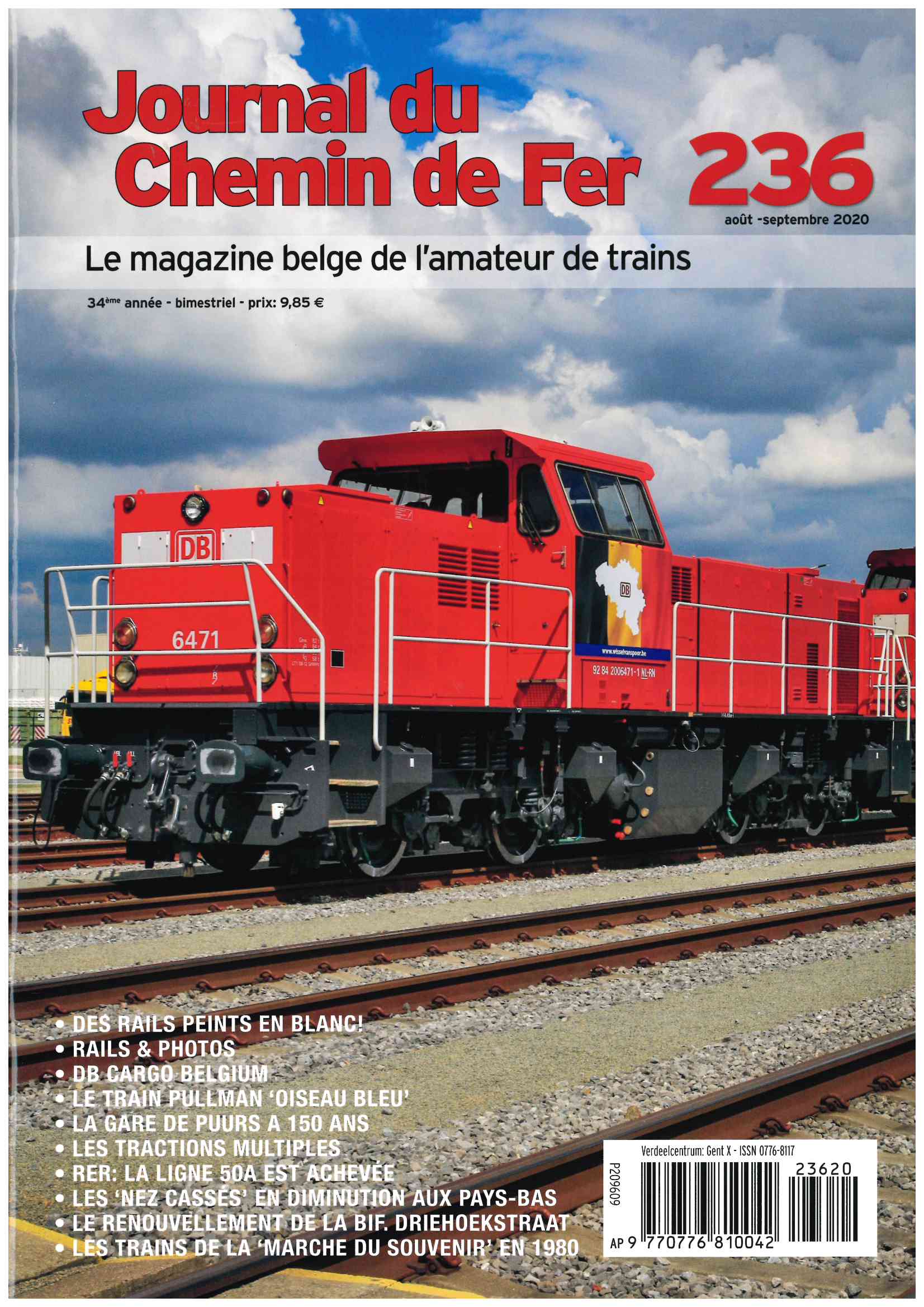 Journal du Chemin de Fer 236 französische Ausgabe