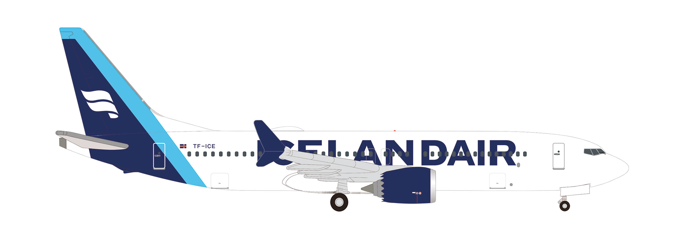 Icelandair Boeing 737 Max 8 - 