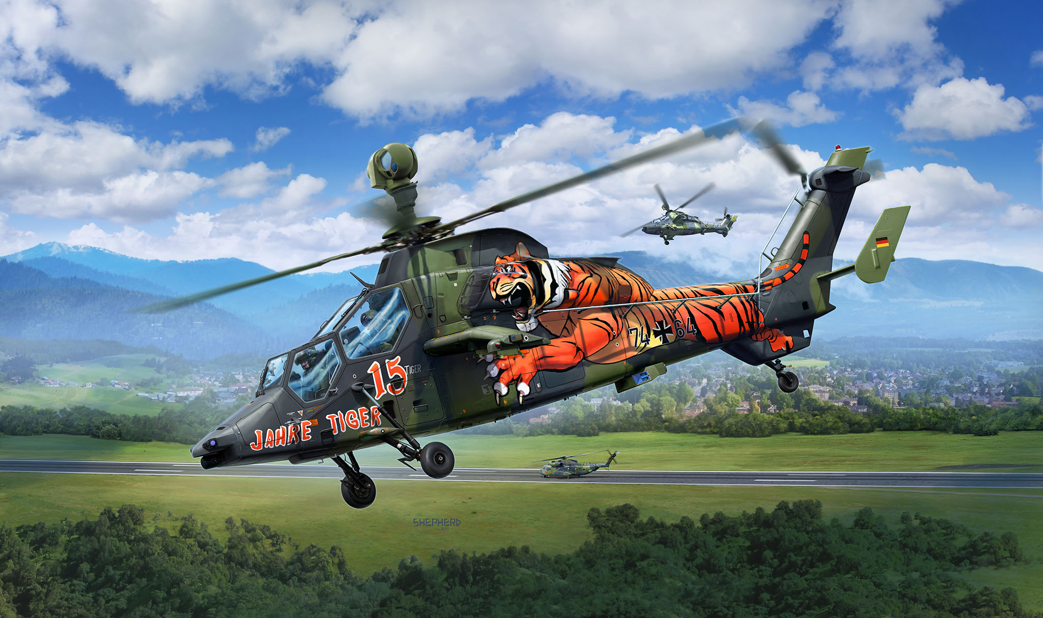 1:72 Eurocopter Tiger "15 Jahre Tiger"