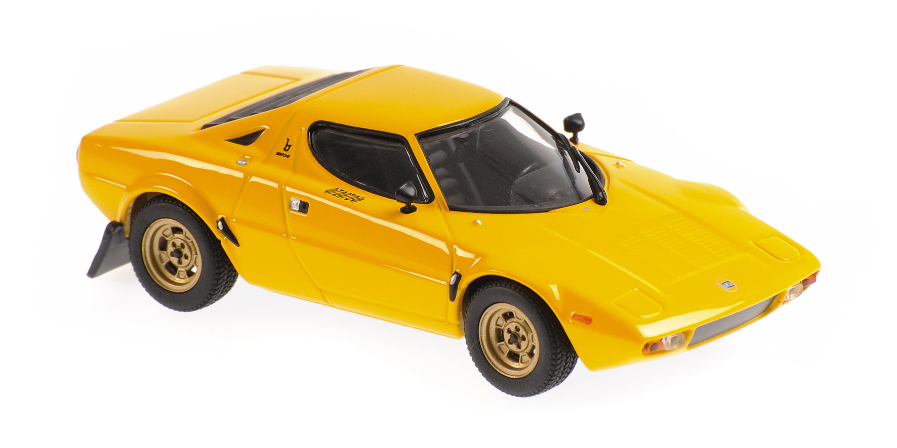 Lancia Stratos`1974gelb 1:43 Maxichamps