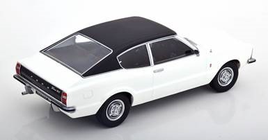 Ford Taunus L Coupe`1971weiß weiß mit schwarzem Dach 1:18