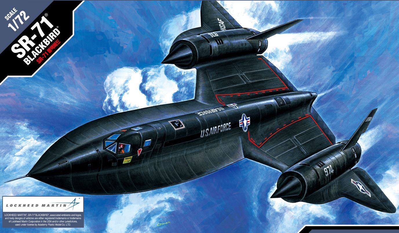 1:72 SR-71 Blackbird (new decals)