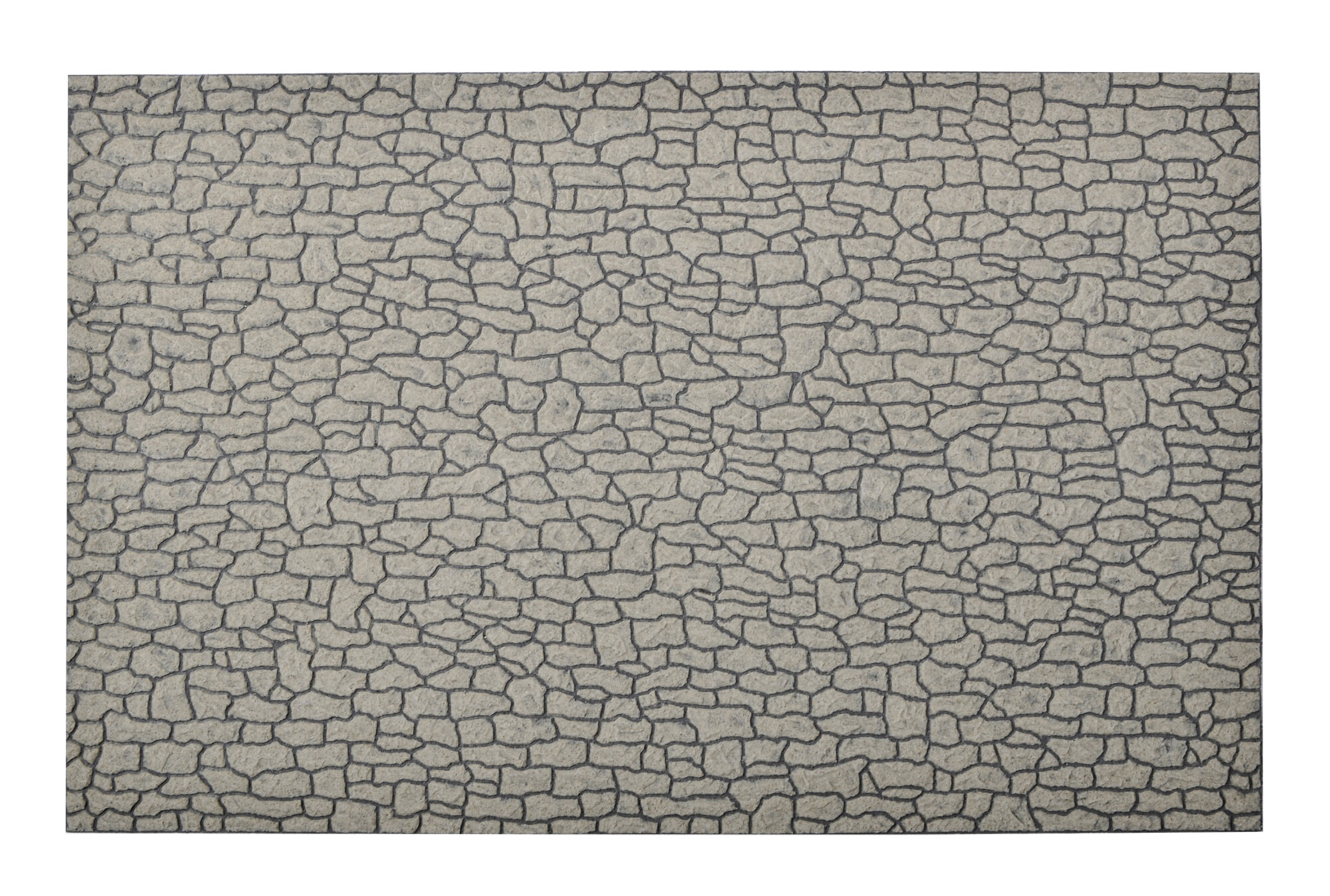 Mauerplatte Bruchstein,grau G 